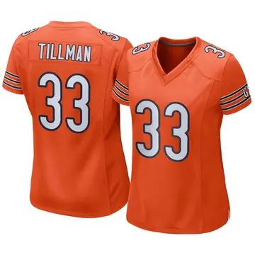 Men's Nike NFL Chicago Bears #33 Charles Tillman Orange Elite