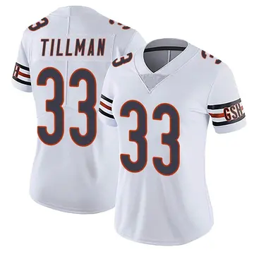 Men's Nike Nfl Chicago Bears #33 Charles Tillman Blue With Orange Munber  Signed Elite Jersey $22 per piece, 10 o…