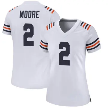 Women's Nike D.J. Moore Navy Chicago Bears Player Jersey