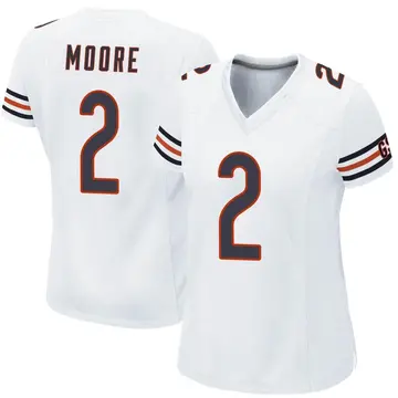 Women's Chicago Bears D.J. Moore Nike Navy Game Jersey