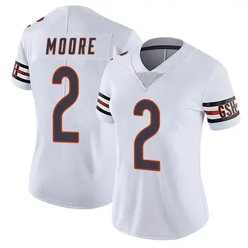 Nike Men's Chicago Bears D.J. Moore #2 Navy Game Jersey