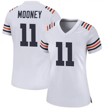 Darnell Mooney Vapor No.11 White Men's Limited Bears Jersey