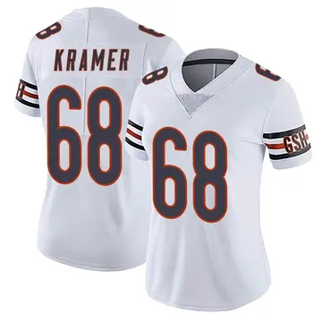 Top-selling Item] Chicago Bears Doug Kramer 68 White Vapor Limited 3D  Unisex Jersey