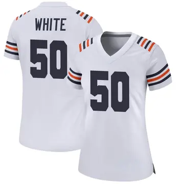 Yannick Ngakoue Women's Nike White Chicago Bears Custom Game Jersey Size: Small