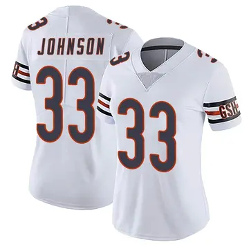 Top-selling Item] Bears Jaylon Johnson 33 Vapor Untouchable Limited White  3D Unisex Jersey