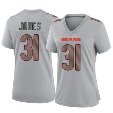 Men's Nike Jaylon Jones Navy Chicago Bears Game Player Jersey