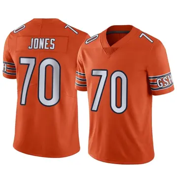 Top-selling Item] Chicago Bears Braxton Jones 70 White Vapor Limited 3D  Unisex Jersey