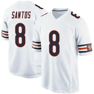 Men's Chicago Bears Cairo Santos Nike Navy Game Jersey