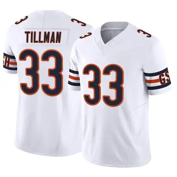 Men's Nike Nfl Chicago Bears #33 Charles Tillman Blue With Orange Munber  Signed Elite Jersey $22 per piece, 10 o…