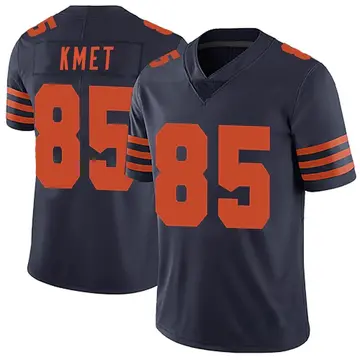 Chicago Bears Nike Game Road Jersey - White - Cole Kmet - Youth