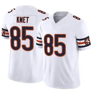 Chicago Bears Nike Game Road Jersey - White - Cole Kmet - Mens