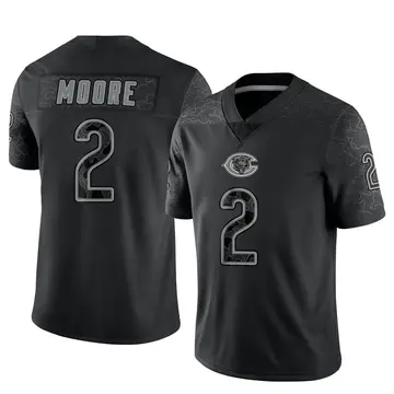 Nike Youth Chicago Bears D.J. Moore #2 Navy Game Jersey