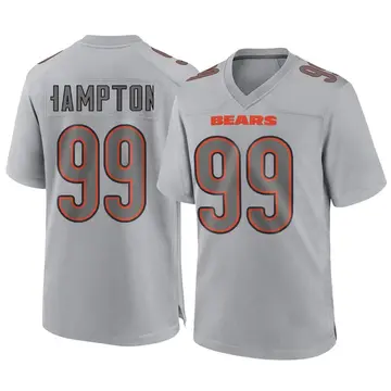 Limited Men's Dan Hampton Navy Blue Home Jersey - #99 Football Chicago Bears  100th Season