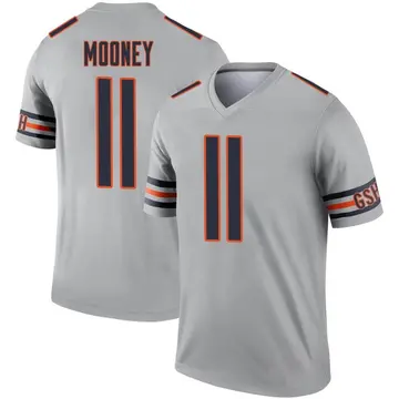 Darnell Mooney Vapor No.11 White Men's Limited Bears Jersey