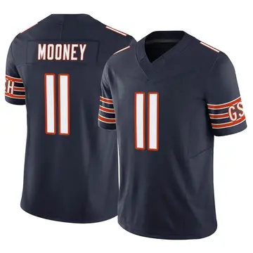 Darnell Mooney Vapor No.11 White Men's Limited Bears Jersey