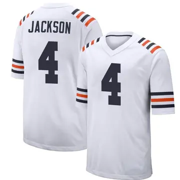 Women's Nike Eddie Jackson White Chicago Bears Game Jersey