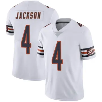 Women's Nike Eddie Jackson White Chicago Bears Game Jersey