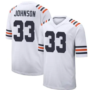 Women's Nike Jaylon Johnson Navy Chicago Bears Game Jersey Size: Medium