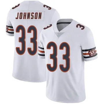 Top-selling Item] Bears Jaylon Johnson 33 Vapor Untouchable Limited White  3D Unisex Jersey