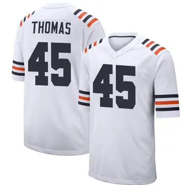 Men's Nike Joe Thomas Navy Chicago Bears Game Player Jersey