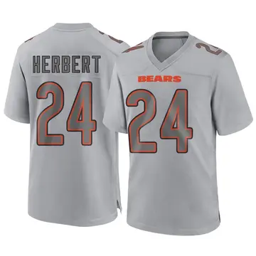 Women's Chicago Bears Khalil Herbert Nike Orange Alternate Game Player  Jersey