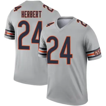 Men's Nike Khalil Herbert Navy Chicago Bears Game Jersey