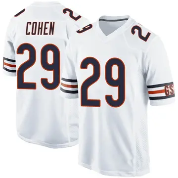 NIKE Women's NFL Chicago Bears Tarik Cohen Away White Jersey XL CJ7988-101  for sale online