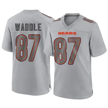 Limited Men's Tom Waddle White Jersey - #87 Football Chicago Bears 100th  Season