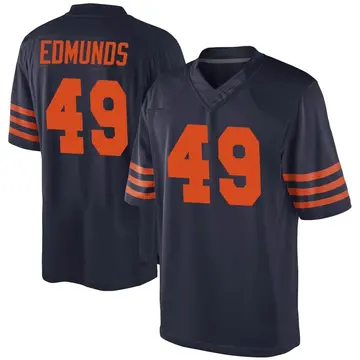 Tremaine Edmunds 49 Chicago Bears Men Game Jersey - Navy - Bluefink