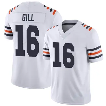 Men's Nike Trenton Gill Navy Chicago Bears Game Player Jersey Size: 3XL